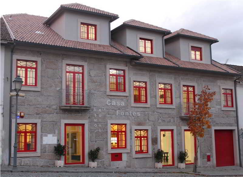 Casa Fontes Hotel Pedras Salgadas Exterior photo